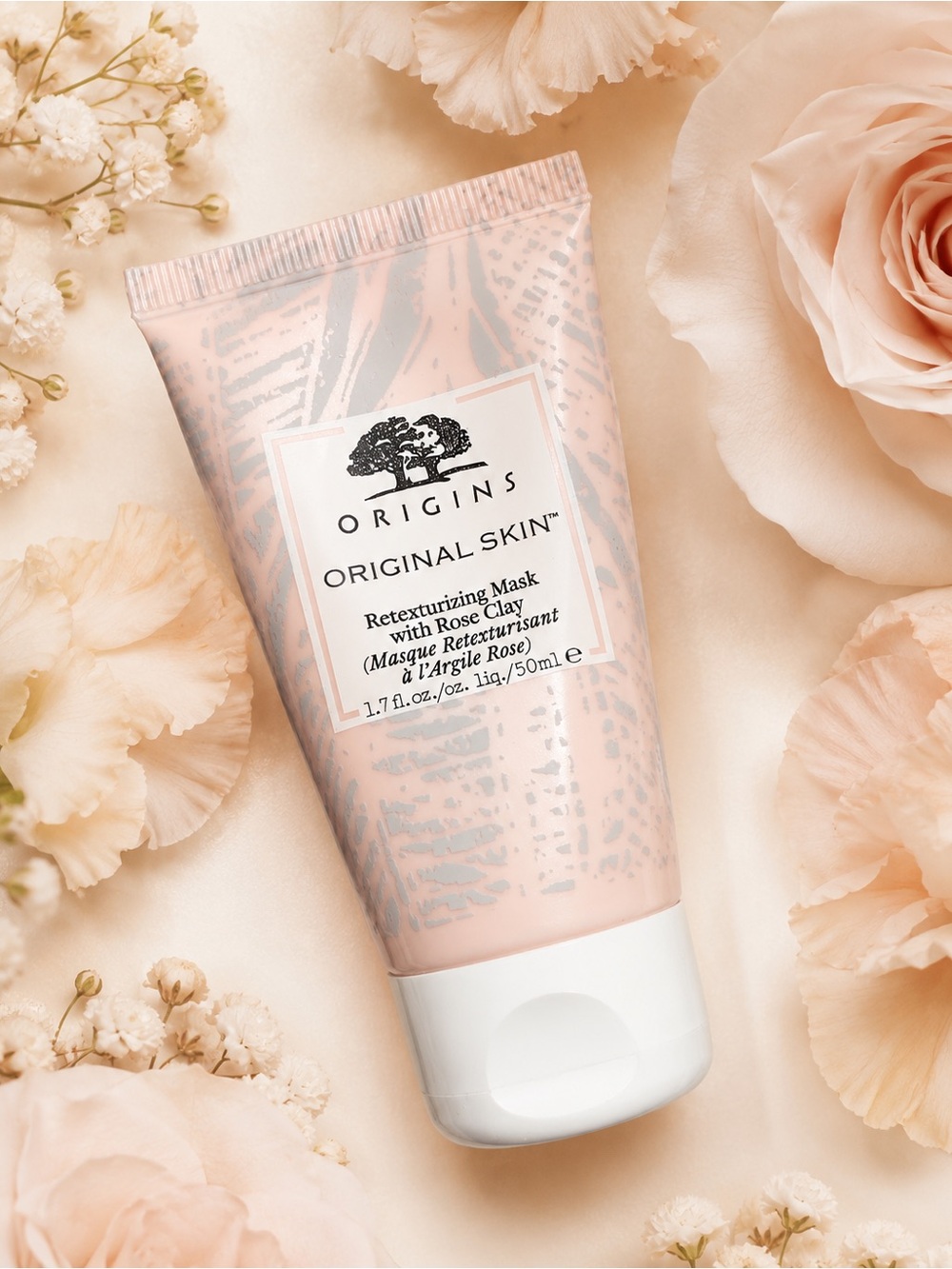 Origins Original Skin Retexturizing Mask — Blush Pink Tube